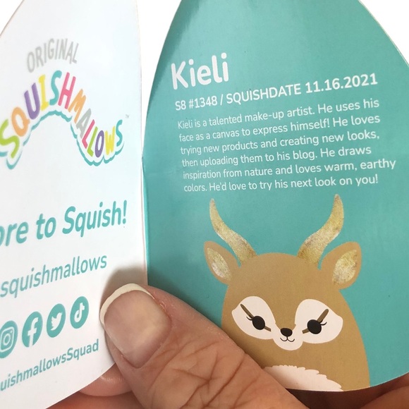 Squishmallow Kieli New with Tags - Picture 8 of 8